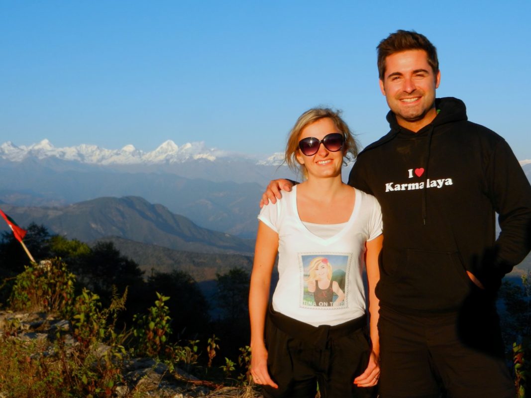 Tina und Matthias Eckert in Nepal